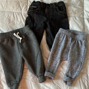 3 pairs of Pants for 0-3 months
